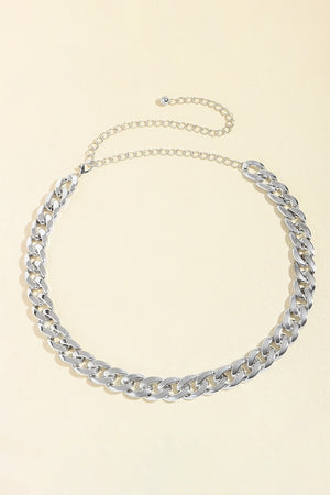 Adjustable Curb Chain Belt-Teresa's Fashionista LLC