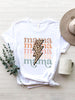 MAMA Round Neck Short Sleeve T-Shirt-Teresa's Fashionista LLC