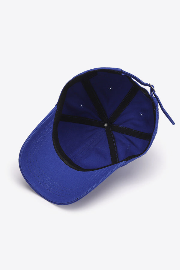 In A Pretty World Baseball Cap-Teresa's Fashionista LLC