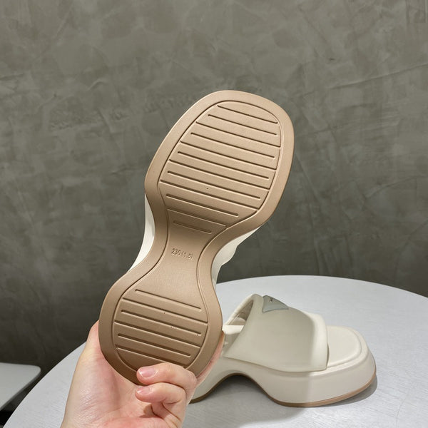 PU Leather Platform Sandals-Teresa's Fashionista LLC