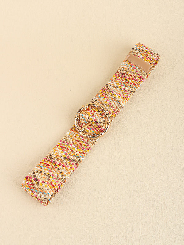 Multicolored Wide Belt-Teresa's Fashionista LLC