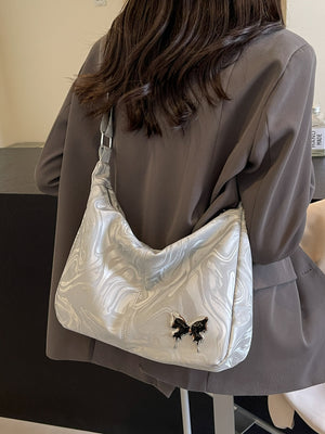 PU Leather Adjustable Strap Shoulder Bag-Teresa's Fashionista LLC