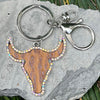 Bull Shape Key Chain-Teresa's Fashionista LLC