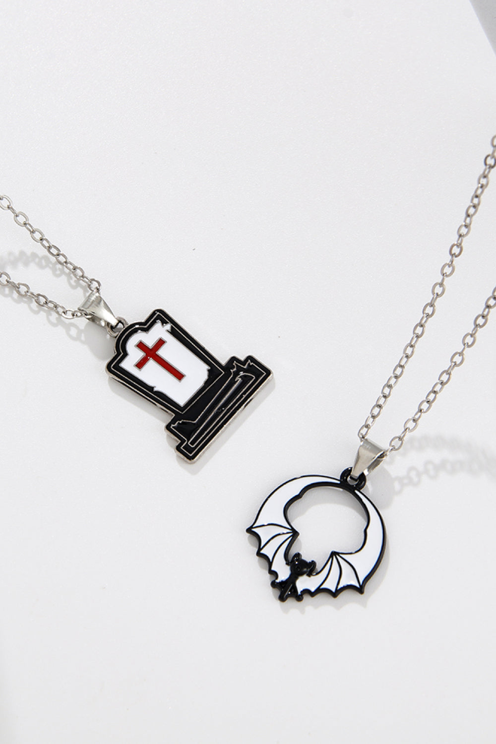 Two-Piece Halloween Theme Necklace Set - Teresa's Fashionista LLC