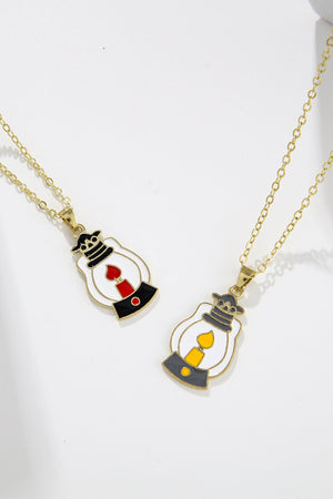 Two-Piece Halloween Theme Necklace Set - Teresa's Fashionista LLC