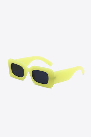 Polycarbonate Frame Rectangle Sunglasses-Teresa's Fashionista LLC