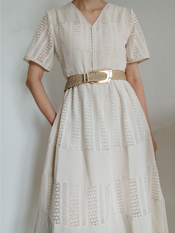 Irregular Buckle Braid Belt-Teresa's Fashionista LLC