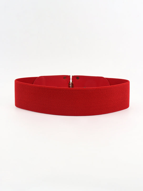 D Buckle Elastic Belt-Teresa's Fashionista LLC