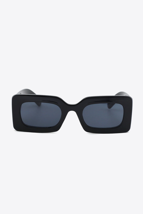 Polycarbonate Frame Rectangle Sunglasses-Teresa's Fashionista LLC