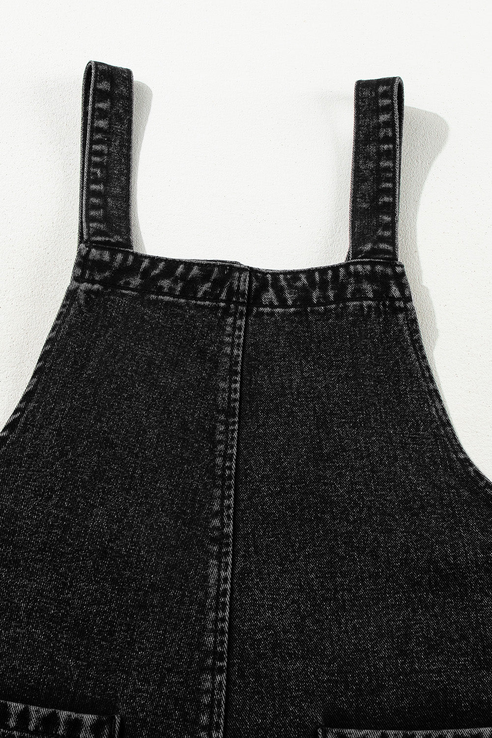 Distressed Wide Strap Denim Overalls - Teresa's Fashionista LLC