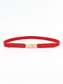 PU Elastic Skinny Belt-Teresa's Fashionista LLC