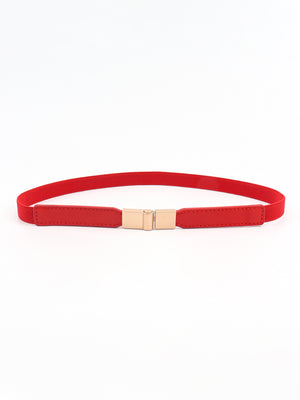 PU Elastic Skinny Belt-Teresa's Fashionista LLC