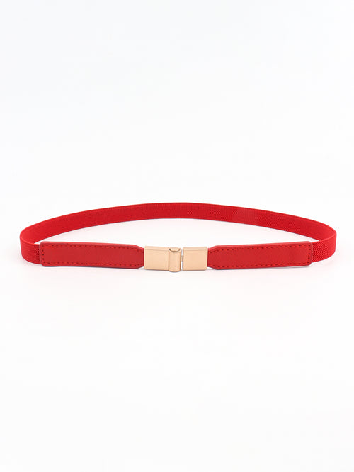 PU Elastic Skinny Belt-Teresa's Fashionista LLC