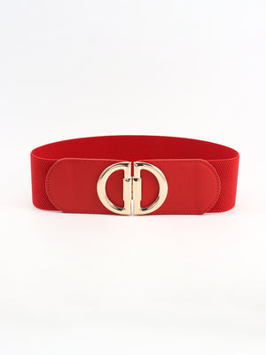 D Buckle Elastic Belt-Teresa's Fashionista LLC