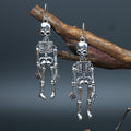 Skeleton Alloy Earrings - Teresa's Fashionista LLC