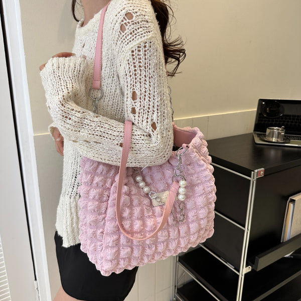 Cloud Puffy Polyester Tote Bag-Teresa's Fashionista LLC