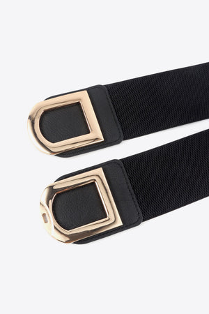 Double D Buckle PU Belt-Teresa's Fashionista LLC