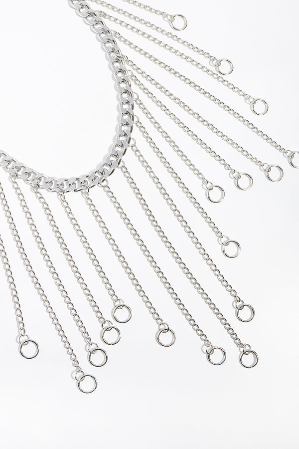 Fringe Chain Alloy Belt-Teresa's Fashionista LLC