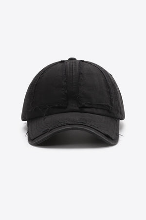 Distressed Adjustable Baseball Cap-Teresa's Fashionista LLC