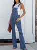 Raw Hem Denim Overall - Teresa's Fashionista LLC