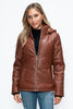 How Dare U Pocketed Zip Up Puffer Jacket with Removable Hood - Teresa's Fashionista LLC