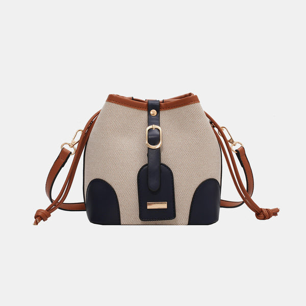 Straw Braided Adjustable Strap Crossbody Bag-Teresa's Fashionista LLC