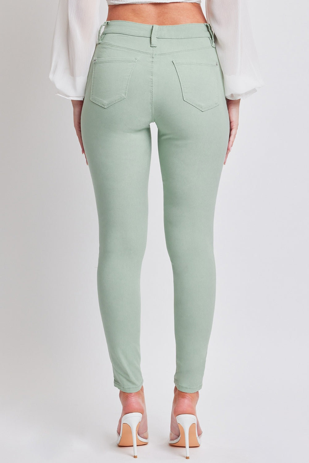 YMI Jeanswear Hyperstretch Mid-Rise Skinny Jeans - Teresa's Fashionista LLC