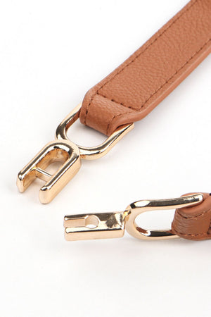 Alloy Buckle Elastic Belt-Teresa's Fashionista LLC