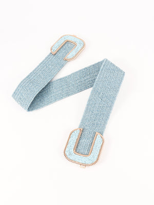 Wide Braid Belt-Teresa's Fashionista LLC