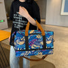 Canvas Printed Travel Bag-Teresa's Fashionista LLC