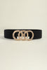Zinc Alloy Buckle Elastic Wide Belt-Teresa's Fashionista LLC