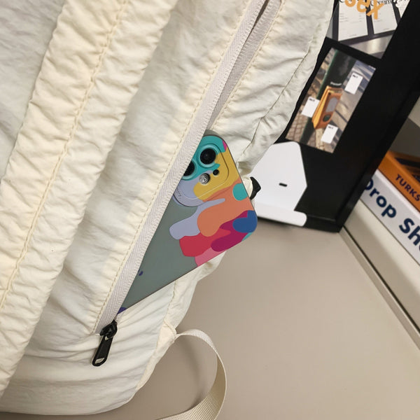 Drawstring Nylon Backpack Bag-Teresa's Fashionista LLC