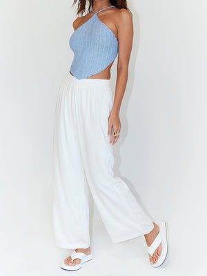 Tie Back Sleeveless Tank Top-Teresa's Fashionista LLC
