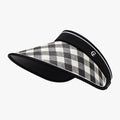 Plaid Natural Grass Adjustable Sun Hat-Teresa's Fashionista LLC