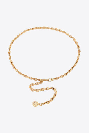Sun Iron Chain Belt-Teresa's Fashionista LLC