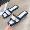 Buckle Trim Open Toe Sandals-Teresa's Fashionista LLC