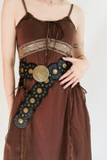 Round Shape PU Leather Belt-Teresa's Fashionista LLC