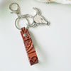 Rhinestone Bull Keychain-Teresa's Fashionista LLC