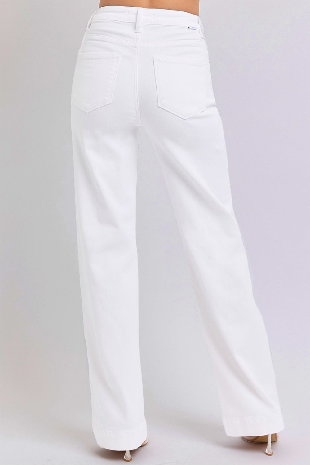 RISEN Full Size High Waist Straight Jeans - Teresa's Fashionista LLC