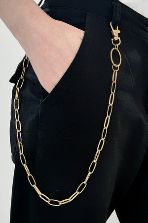 Iron Chain Belt-Teresa's Fashionista LLC