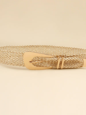 Irregular Buckle Braid Belt-Teresa's Fashionista LLC