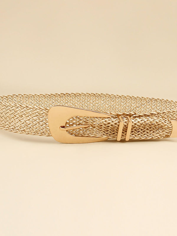 Irregular Buckle Braid Belt-Teresa's Fashionista LLC