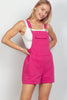 VERY J Adjustable Suspender Overalls with Pockets - Teresa's Fashionista LLC