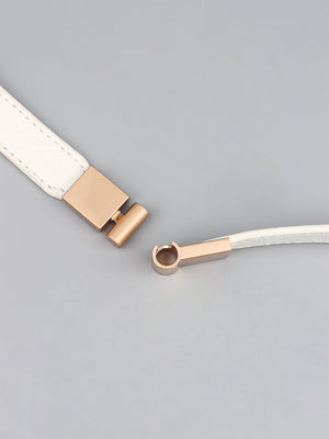 PU Elastic Skinny Belt-Teresa's Fashionista LLC