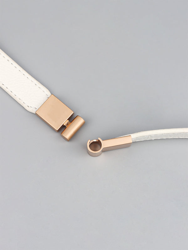 PU Elastic Skinny Belt-Teresa's Fashionista LLC