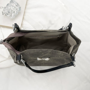 Bow Polyester Medium Tote Bag-Teresa's Fashionista LLC