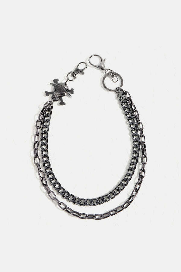 Treasure Point Shape Double Layer Alloy Belt-Teresa's Fashionista LLC