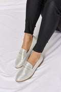 Forever Link Rhinestone Point Toe Loafers-Teresa's Fashionista LLC