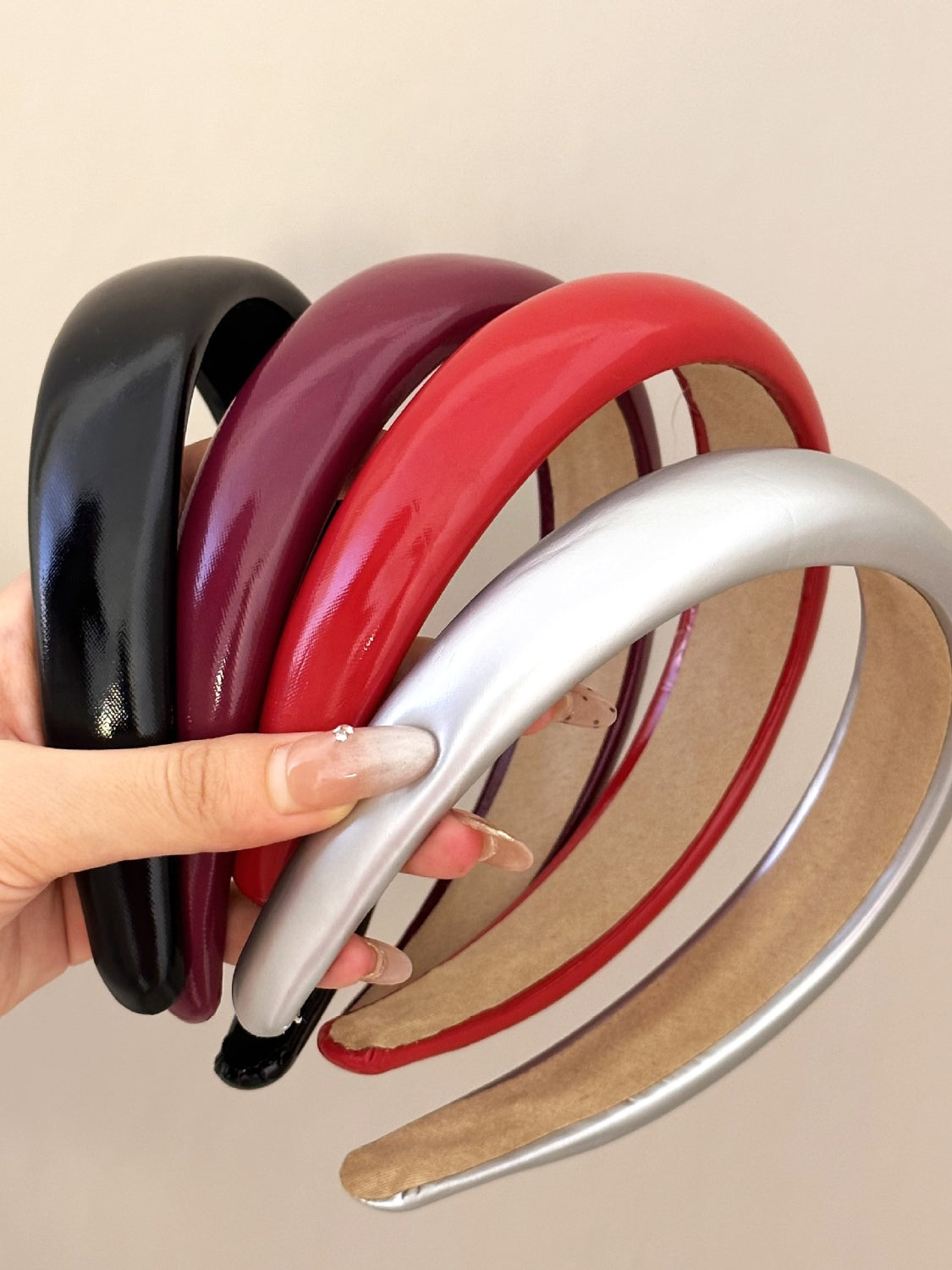 PU Leather Wide Headband - Teresa's Fashionista LLC