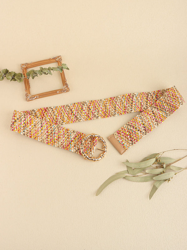 Multicolored Wide Belt-Teresa's Fashionista LLC